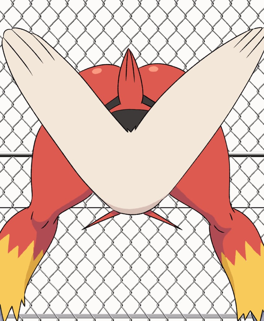 . 2022 animated anthro ass bedroom_eyes big_breasts big_butt blaziken blue_eyes bra breasts clothed clothing exercise female flexible hair hanging_by_arms hi_res huge_butt huge_thighs looking_at_viewer narrowed_eyes nintendo pokemon pokemon_(species) pokethot's red_body seductive short_playtime smile smirk solo sports_bra tansau thick_thighs thong underwear video_games white_hair yellow_sclera