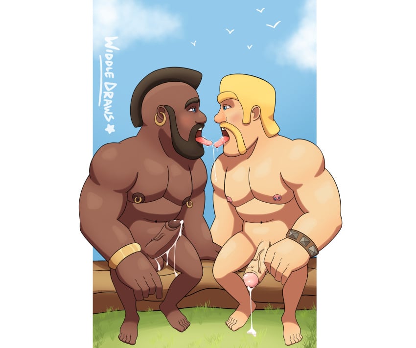 barbarian barbarian_(clash_of_clans) clash_(series) clash_of_clans clash_royale gay hog_rider male male_only tagme widdle_draws