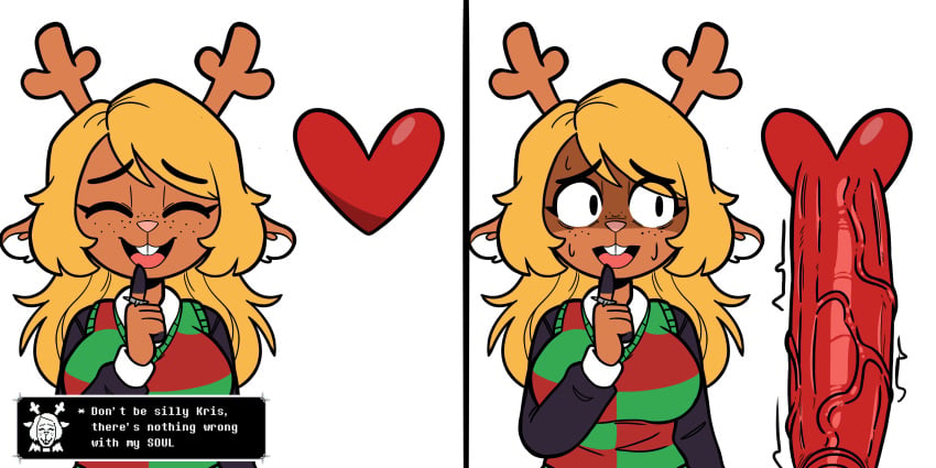 Noelle Holiday (Deltarune) Rule 34 Image