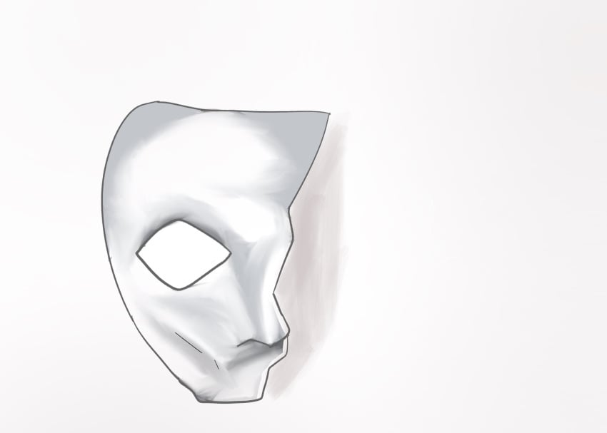 black_and_white dinostrate male_focus mask phantom_of_the_opera shadow the_phantom_of_the_opera white_background