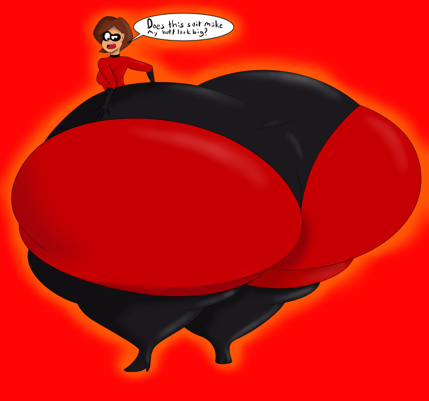 ass ass_bigger_than_body ass_expansion ass_focus big_ass bottom_heavy brown_hair bubble_butt cause4alarm colored colossal_ass dialogue disney elastigirl enormous_ass female female_only gigantic_ass hands_on_ass helen_parr high_heel_boots huge_ass hyper_ass large_ass looking_back massive_ass mature_female pixar superhero_costume tagme the_incredibles thick_thighs thunder_thighs voluptuous wide_hips