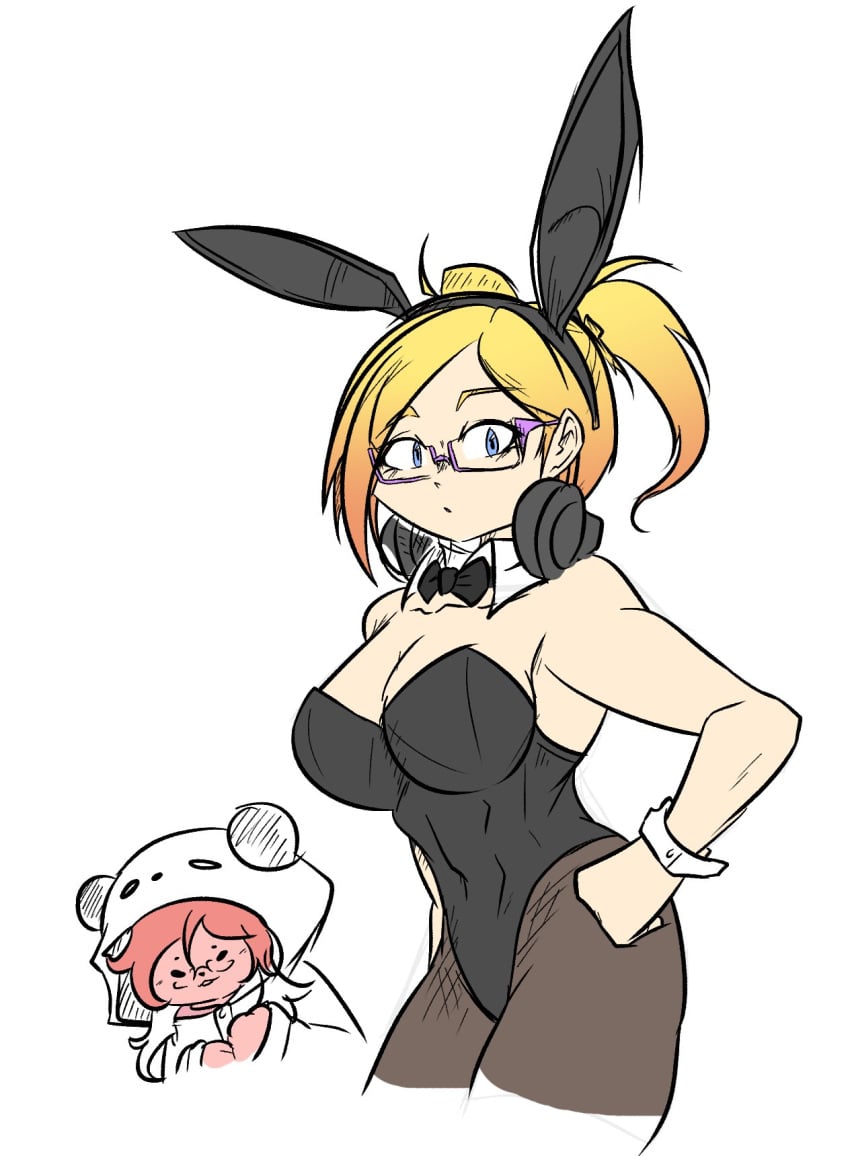 bunnysuit easter emeruga first_porn_of_character leine_(fruitydalei) mimosa_(fruitydalei) sfw