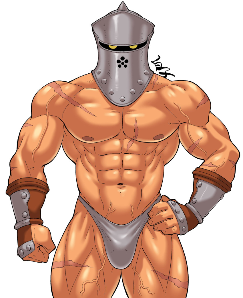 1boy 1male 41raco abs bara biceps big_brother big_muscles buff bulge chrono_cross chrono_trigger daddy fingerless_gloves grey_thong grey_underwear hand_on_hip helmet human human_only kirupi knight knight_helmet leather male male_focus male_only manly mature mature_male muscles muscular muscular_male muscular_thighs nipples older_male pecs pectorals pose posing scar_on_chest scar_on_thighs scarred_body scars scars_all_over scars_on_chest scars_on_thighs simple_background six_pack smooth_skin solo solo_focus solo_male standing staring_at_viewer tanned_skin thick_thighs thong thong_only toned toned_body toned_male uncle underwear underwear_only veins veiny_muscles white_background zaddy zoah