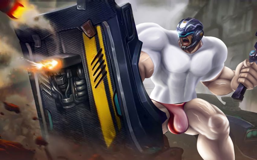 bara big_penis johnson_(mlbb) mobile_legends mobile_legends:_bang_bang s_n_2_9 solo thong