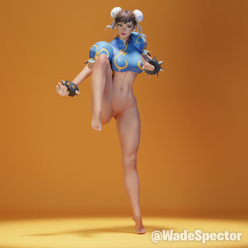 1girls 3d capcom chun-li chun-li_(fortnite) female female_only fortnite fortnite:_battle_royale solo street_fighter wadespector