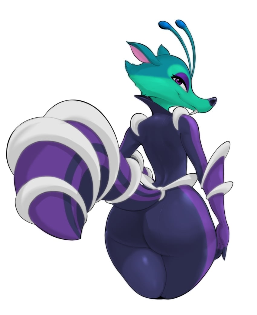 1girls alien alien_girl alien_humanoid alpha_channel antennae anthro anthro_only back_view bedroom_eyes blue_sky_studios bodysuit edit fangs female female_only ice_age_(series) ice_age_collision_course latex looking_at_viewer plump_ass png presenting presenting_ass presenting_hindquarters purple_bodysuit rear_view saber-toothed_squirrel sabertooth_(anatomy) scrat_spaced_out scratazon scratazon_leader seductive seductive_eyes seductive_smile sideboob smile smiling smiling_at_viewer solo tagme tail thick_ass transparent_background voluptuous xopachi