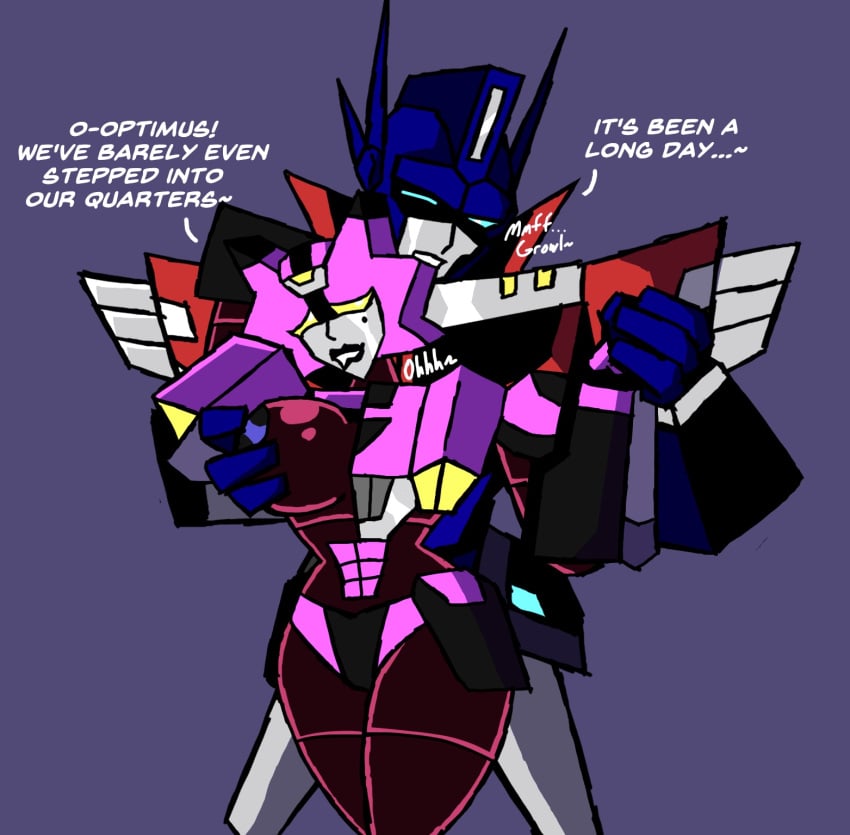 1boy 1girls alien alien_boy alien_female alien_girl alien_humanoid alien_male anti_100_ armor armored_female autobot biting blue_eyes couple curvaceous curvy curvy_female cybertronian dialogue dilf elita_one female_autobots foreplay groping hand_holding hourglass_figure husband_and_wife larger_male larger_male_smaller_female love machine married_couple mechanical metallic_body milf nipples older_female older_male optimus_prime pinching_nipples robot robot_boy robot_female robot_girl robot_humanoid robot_male romantic smaller_female squeezing_breast straight thick_thighs thighs transformers yellow_eyes