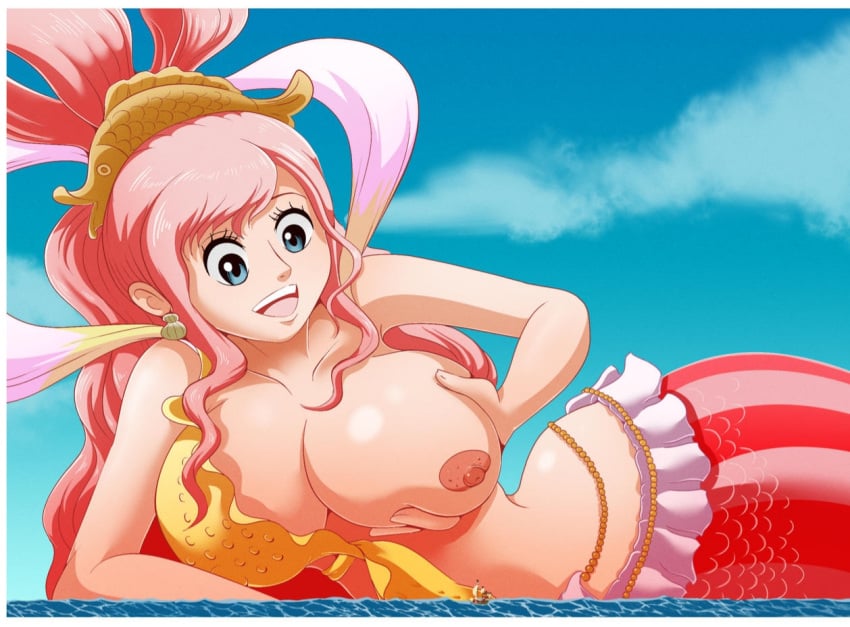 female female_only kisparlius mermaid mermaid_girl one_piece shirahoshi thousand_sunny