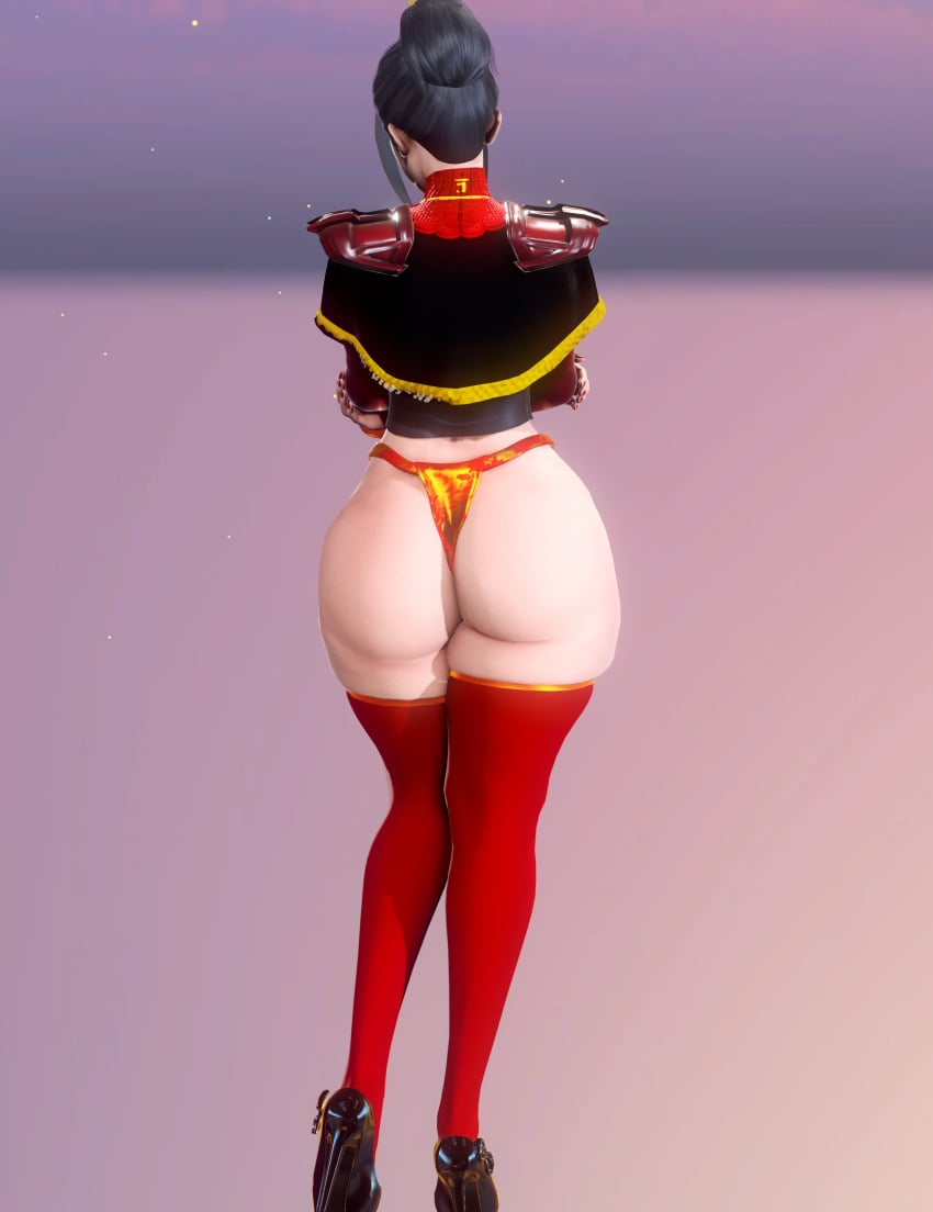 3d armor ass avatar_the_last_airbender azula back_view big_ass big_butt black_hair bottom_heavy bracers bubble_ass bubble_butt clothing fat_ass fat_butt female female_only fire_nation fire_nation_clothing hair_bun hair_pin heels honey_select large_ass large_butt light-skinned_female light_skin nickelodeon panties pauldron prevence stockings thick_ass thick_thighs thighhighs thong wide_hips