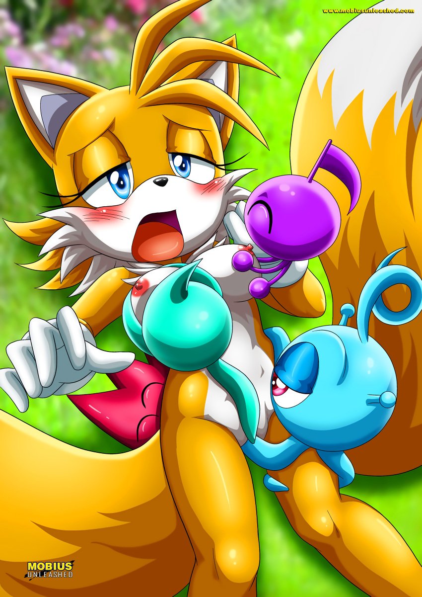 bbmbbf furry mobius_unleashed palcomix sega sonic_(series) sonic_colors tails tailsko wisp_(sonic) yacker