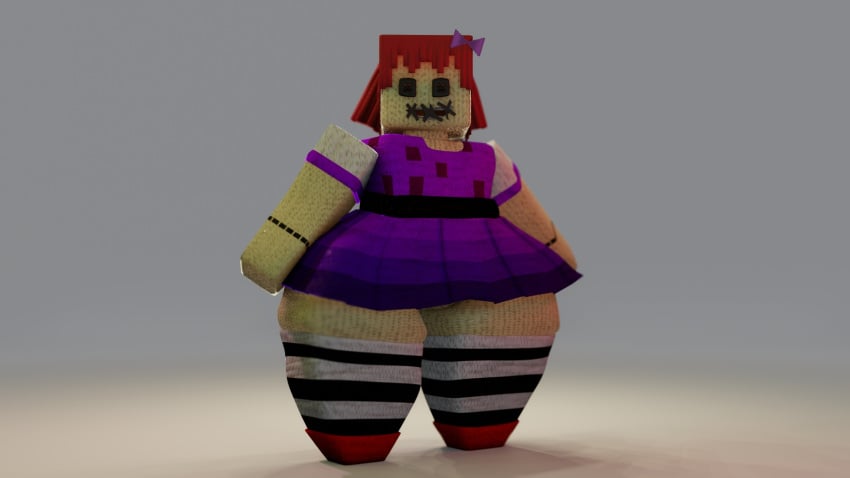 big_thighs doll dress iris_mega12 mega12 minecraft skirt tagme