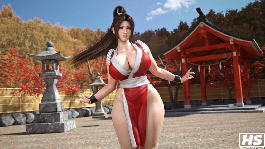 1girls 2024 3d 3d_(artwork) artist_logo asian asian_female ass big_ass big_breasts big_butt black_hair breasts brown_eyes butt cleavage color dress fatal_fury femme_fatale full_color hagiwara_studio huge_breasts japanese japanese_clothes japanese_female king_of_fighters kunoichi kunoichi_dress large_ass large_breasts large_butt light-skinned_female light_skin long_hair looking_at_viewer mai_shiranui ninja ponytail red_clothing red_dress seductive snk snk_heroines:_tag_team_frenzy thick_thighs thighs very_long_hair video_game_character video_game_franchise video_games voluptuous voluptuous_female