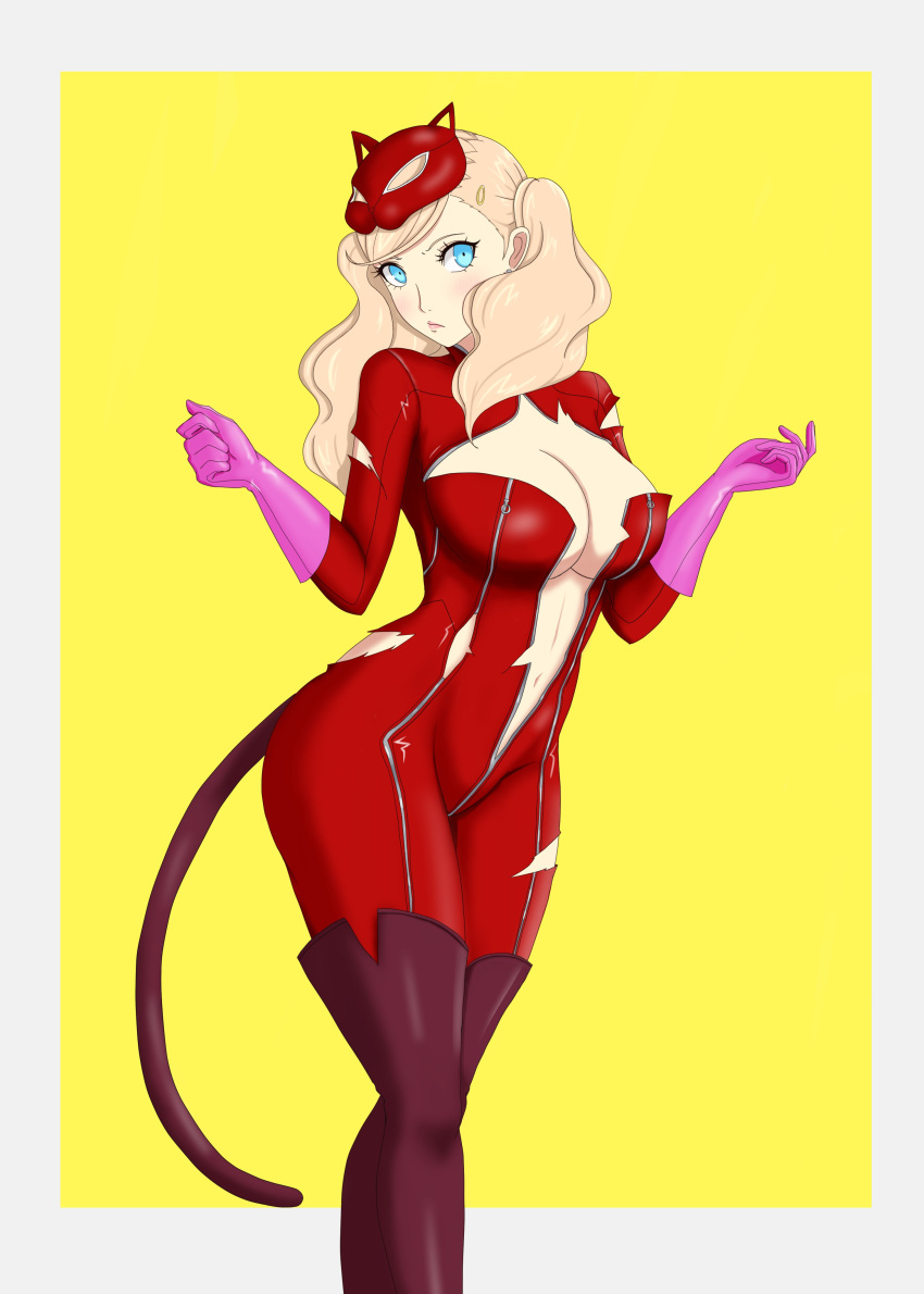 ann_takamaki atlus breasts female female_only looking_at_viewer nahone_peko persona persona_5 solo