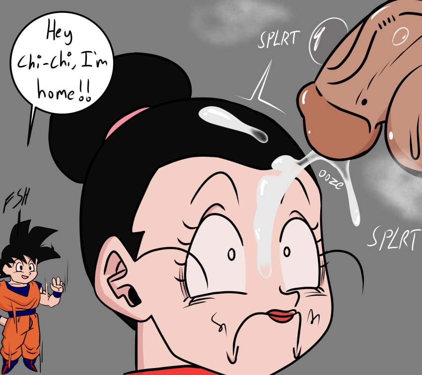 cheating cheating_wife chichi cuckold dragon_ball dragon_ball_super dragon_ball_z male penis skurigami