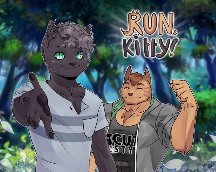 canine closed_eyes feline furry male male_only muscles paw