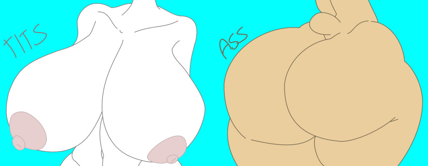 2girls anthro ass_vs_breasts bestthe bunny cream_the_rabbit denizen1414 duo female female_only fur furry gigantic_ass gigantic_breasts gigantic_butt huge_ass huge_breasts huge_butt lagomorph large_ass large_breasts large_butt leporid mammal massive_ass massive_breasts massive_butt rabbit sega sonic_(series) sonic_the_hedgehog_(series) sugar_the_rabbit white_body white_fur