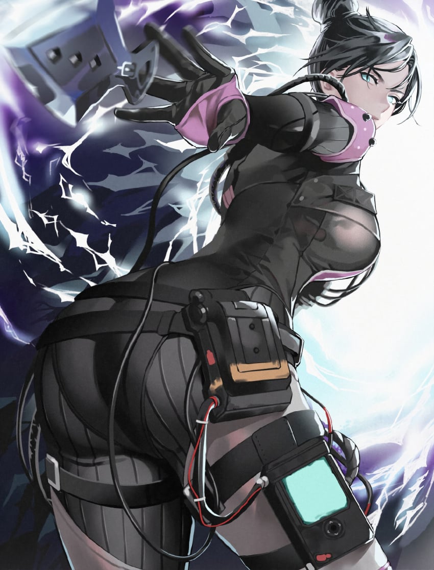 2d alternate_breast_size apex_legends back_view belt big_ass big_breasts big_butt big_hips big_thighs bottom_heavy breasts bubble_ass bubble_butt bursting_breasts bursting_butt gigantic_ass gigantic_butt huge_ass huge_breasts huge_butt jumpsuit looking_at_another outgrowing_clothes skin_tight skin_tight_suit stretched_clothing thick thick_ass thick_hips thick_legs thick_thighs tight_clothes tight_clothing tight_pants tights unknown_artist viewed_from_behind viewed_from_below wholesome wraith_(apex_legends)