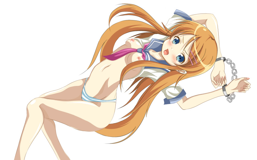 female female_only human kirino_kosaka my_little_sister_can't_be_this_cute ore_no_imouto_ga_konna_ni_kawaii_wake_ga_nai panties pointy_chin sailor_fuku solo