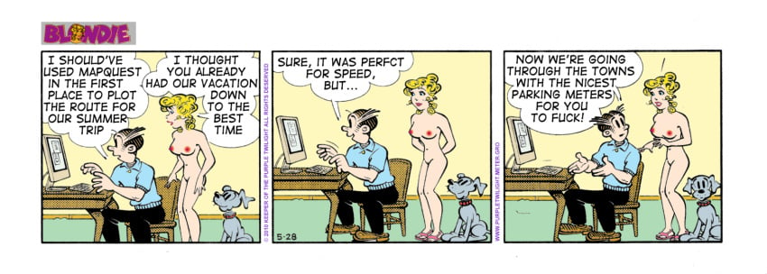 blondie_(comic) blondie_bumstead comic dagwood_bumstead daisy_bumstead tagme