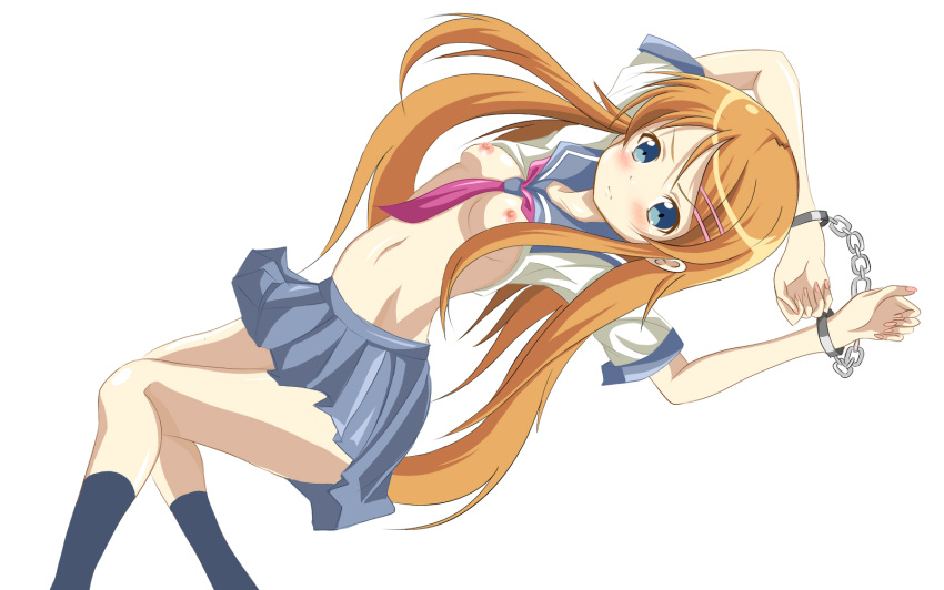 female female_only human kirino_kosaka my_little_sister_can't_be_this_cute ore_no_imouto_ga_konna_ni_kawaii_wake_ga_nai pointy_chin sailor_fuku solo