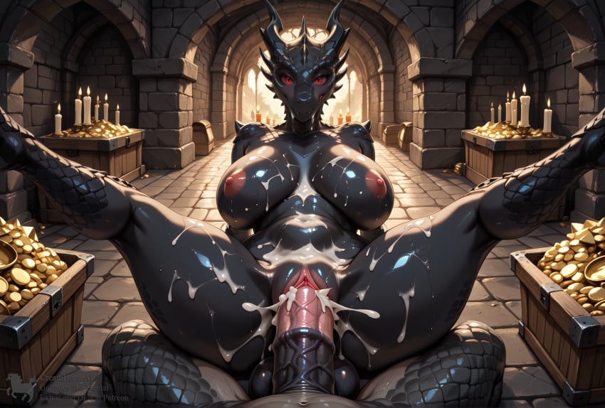 1girls ai_generated alduin anthro anthro_female anthro_male big_ass big_balls big_breasts big_butt big_penis black_body black_dragon black_female black_scales black_skin castle covered_in_cum creamhorseai cum cum_covered cum_drip cum_in_mouth cum_in_pussy cum_inside cum_on_body cum_on_breasts cum_on_face curvy curvy_female curvy_figure dark_skin dark_skinned_female dragon dragon_humanoid equine_penis excessive_cum female fit fit_female high_resolution highres horn horns horse_penis horsecock horsecock_on_humanoid huge_ass huge_balls huge_breasts huge_cock hyper_balls male male/female male_on_female mommy mommy_kink monster monster_girl monster_mommy muscular_male mythological_creature mythological_scalie mythology naked_female nude_female red-eyes_black_dragon red_eyes scalie skyrim sun testicles treasure vagina vaginal_penetration vaginal_penetration vaginal_sex voluptuous voluptuous_female yu-gi-oh!