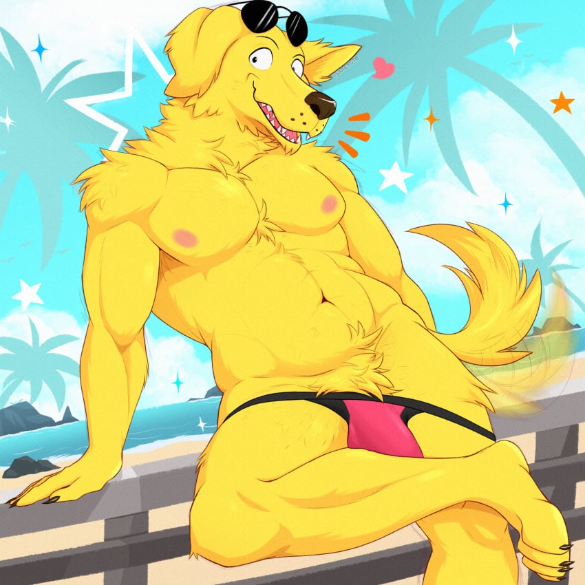 Mr. Peanutbutter (Bojack Horseman) Rule 34 Image