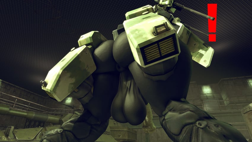 3d ass big_ass big_balls big_butt big_penis cyborg firearm gekko_(metal_gear_solid) gun guns huge_ass huge_cock living_machine looking_back machine machine_gun male male_only metal_gear_solid metal_gear_solid_4 rayhuma robot sfm source_filmmaker