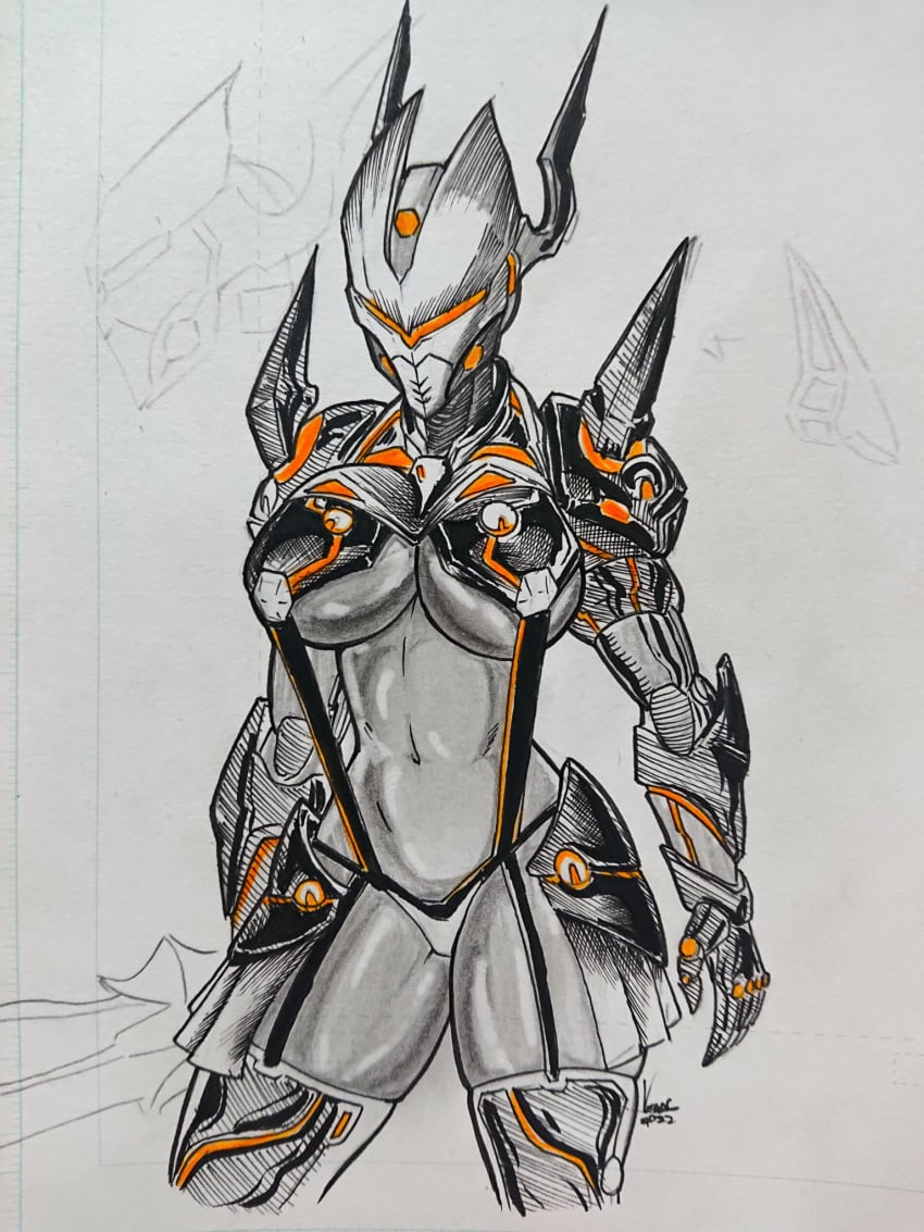 1girls armor bikini female female_only fortnite helmet mrkoomslayer oblivion_(fortnite) omega_(fortnite) partially_clothed scantily_clad venus_(artist)