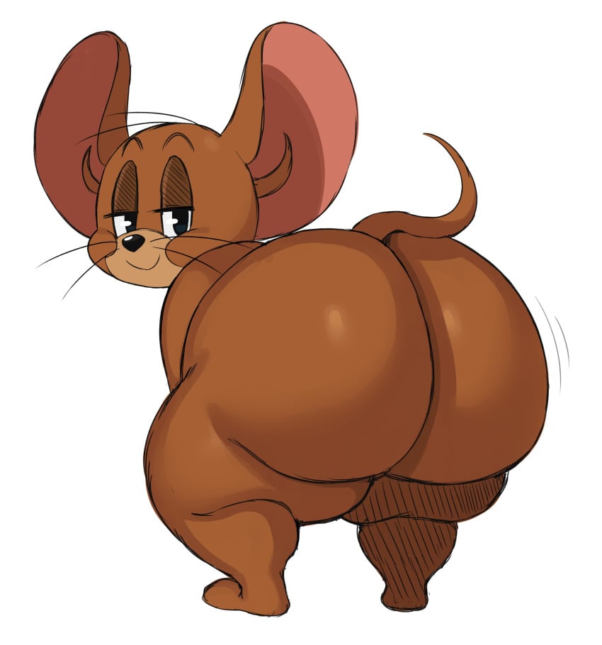 2020 anthro ass ass_focus ass_up back_view bedroom_eyes bending_over bent_over big_ass big_butt big_ears brown_fur bubble_ass bubble_butt butt_crack butt_focus dat_ass fat_ass fat_butt furry furry_only hi_res high_resolution hips huge_ass huge_butt jerry_mouse large_ass long_ass looking_at_viewer looking_back male male_only mouse narrowed_eyes plump plump_ass presenting_hindquarters rear_view round_ass small_tail smiling smirk solo sssonic2 tail thick thick_ass thick_tail thick_thighs thighs tom_and_jerry trap turner_entertainment what whiskers white_background wide_hips wiggle_lines