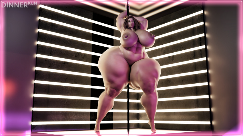 1girls 3d abs arya_nielson bbw belly big_breasts big_legs big_thighs breasts brown_hair daz3d dinner-kun elf elf_ears elf_female female giantess hair huge_legs huge_thighs hyper_legs large_breasts legs mini_giantess muscles muscular muscular_female nipples nude nude_female pointy_ears pole thick_thighs thighs thunder_thighs venus_body