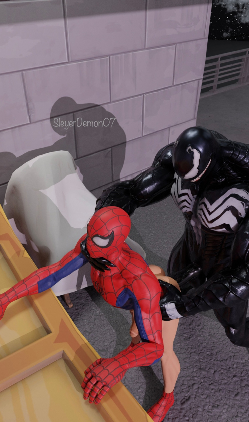 2boys ass_up fortnite gay male male/male male_only marvel mask masked penis peter_parker sex sleyerdemon07 smooth_skin spandex spider-man spider-man_(fortnite) spider-man_(series) veil venom venom_(marvel) yaoi