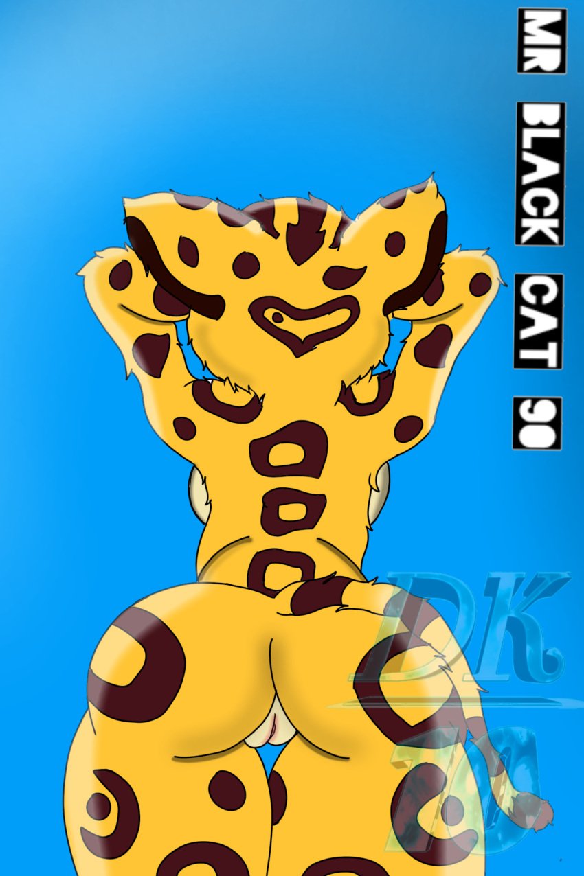 anthro ass ass_focus cheetah fuli the_lion_guard the_lion_king