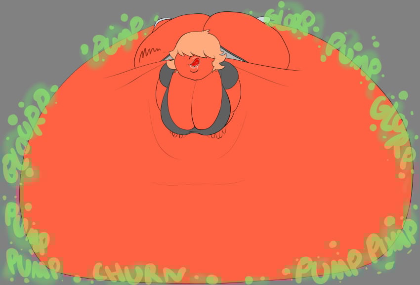 ass belly big_ass big_belly big_breasts big_butt breasts churning cleavage cute_pred delt digestion digestion_noises fat fat_ass fat_belly fat_female female female_pred huge_ass huge_belly huge_breasts licking_lips mass_vore massive_ass massive_belly massive_butt multiple_prey padparadscha_(steven_universe) steven_universe vore vore_belly