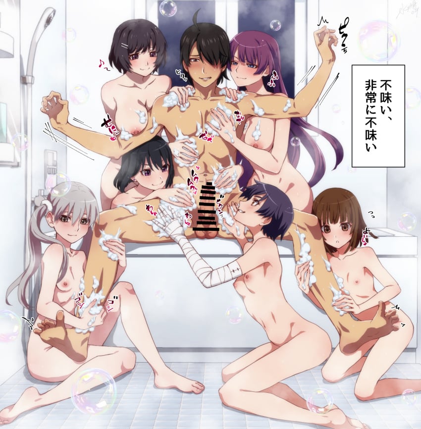 Monogatari (Series) Rule 34 Image