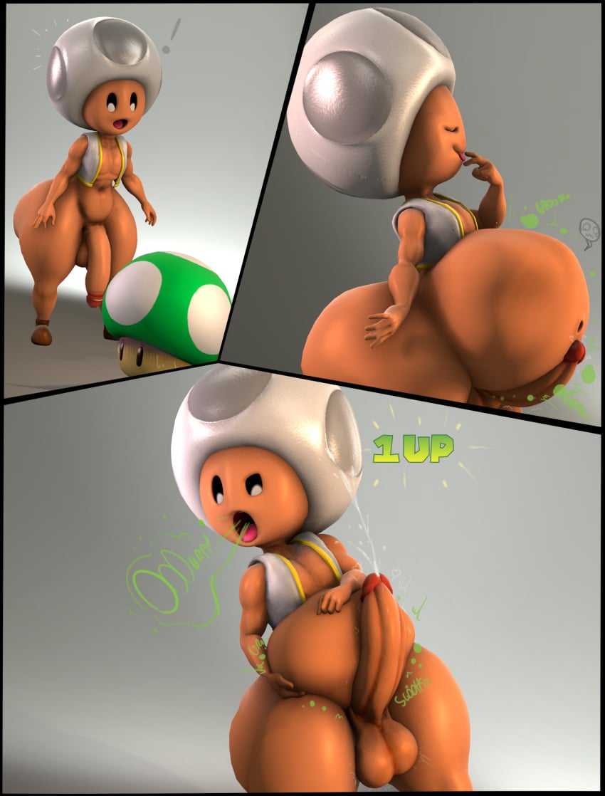 ! 1boy 1up_mushroom 3d ambiguous_prey ass balls belly big_ass big_butt bottomless burping butt cum digestion digestion_noises fat_ass fat_butt femboy gay huge_ass huge_butt male male_only male_pred mario_(series) md002 naked nintendo penis sfm shortstack source_filmmaker super_mario_bros. text thick_ass thick_butt thick_thighs toad_(mario) vore