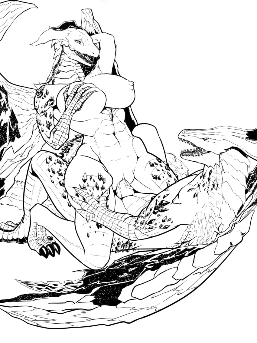 2_horns 4_fingers 4_toes anthro anthro_only archdragon big_breasts black_and_white breast_squish breasts clawed_fingers claws crystal curvaceous curvy_figure dark_dragon dark_souls darkeater_midir digital_drawing_(artwork) digital_media_(artwork) dragon duo eyelashes feet female female_on_top female_penetrated fingers forearms fromsoftware genitals hi_res holding_breast holding_thigh horn ignisjw_(joui) intraspecies line_art male male/female male_penetrating male_penetrating_female membrane_(anatomy) membranous_wings monochrome multi_wing muscular nails nipples non-mammal_breasts non_mammalian_nipples nude on_top open_mouth open_smile penetration penis pleased pussy rule_63 same_size scaled_forearms scales scalie scaly_tail selfcest sex sharp_nails sharp_teeth sharp_toenails side_view simple_background smile spread_legs spreading square_crossover squeezing squish teeth thick_thighs thigh_squish toenails toes tongue vaginal_penetration video_games voluptuous white_background wings