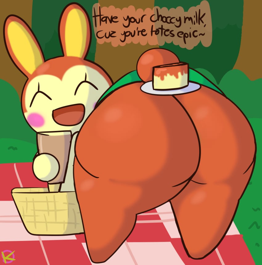 2022 animal_crossing ass_focus bubble_butt bunnie_(animal_crossing) huge_ass inviting klutzatdusk meme nintendo