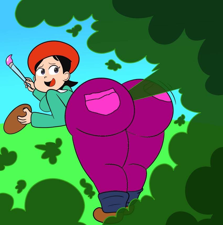 adeleine ass big_butt big_fart biggypiggy brap edit edited embarrassed_smile enormous_butt enormous_fart fan_edit fart fart_cloud fart_everywhere fart_fetish farting farting_at_viewer farts female fetish gassy jeans kirby_(series) kirby_64 looking_back nintendo thick_thighs tight_jeans wide_hips yoshizilla