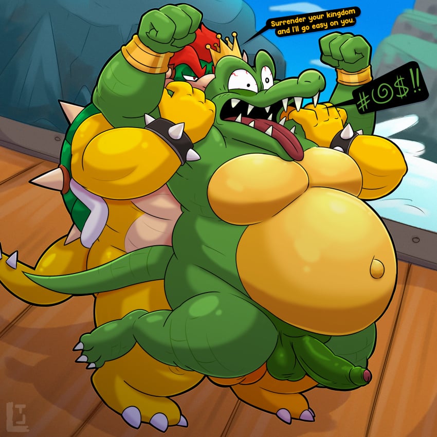 Bowser (Donkey Kong (Series)) Rule 34 Image