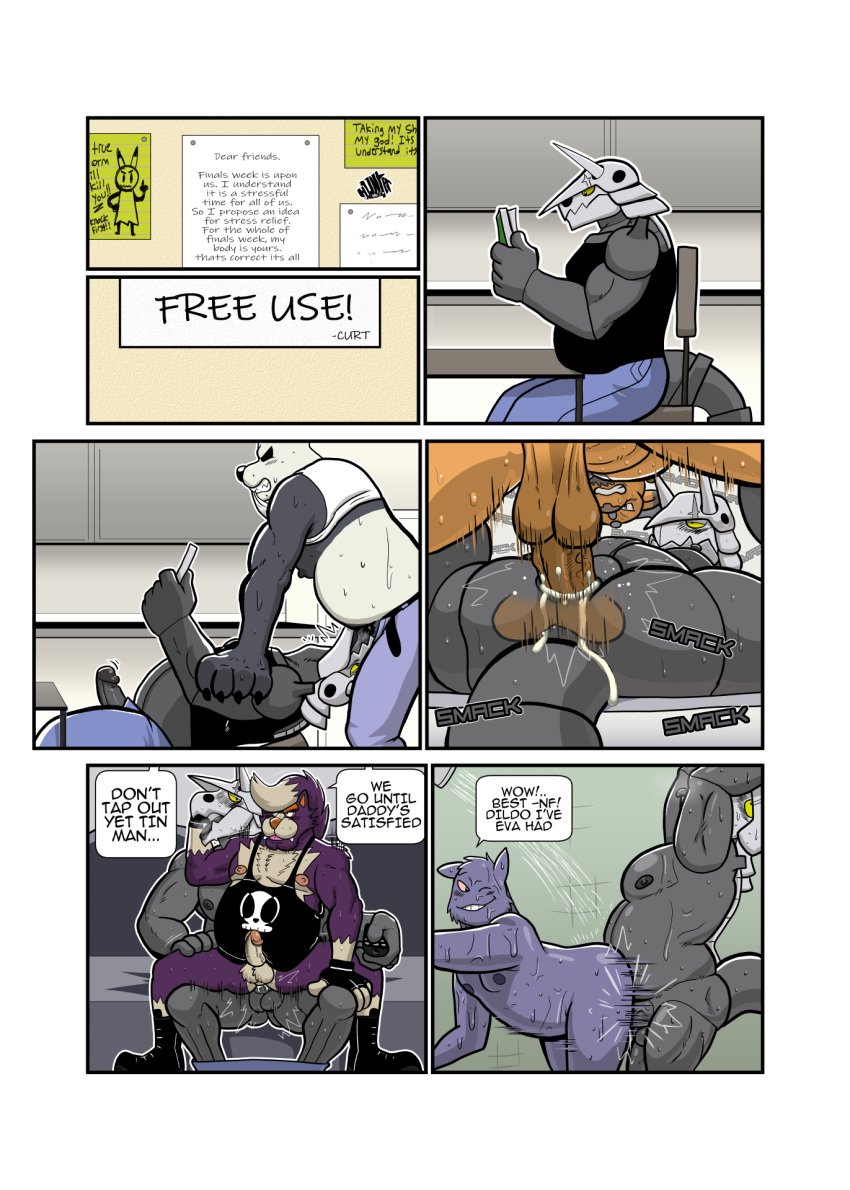 aggron anthro college comic dormitory free_use furry gengar hi_res hunter-husky invalid_tag male male/male nanothehedgehog nintendo pangoro pokémon_(species) pokemon pokemon_(species) riding school sex shower skuntank tauros verse_(role) video_games yaoi