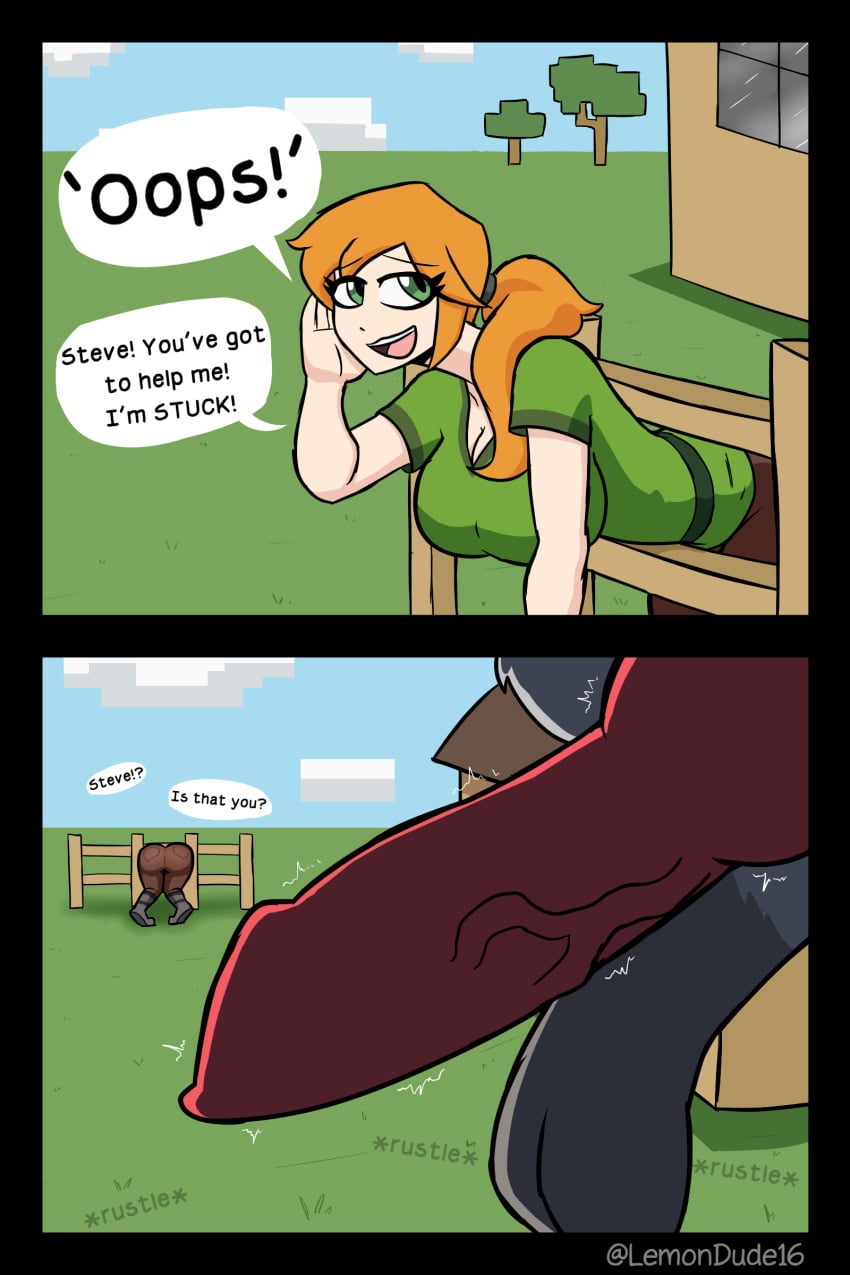 Alex (Minecraft) Rule 34 Image