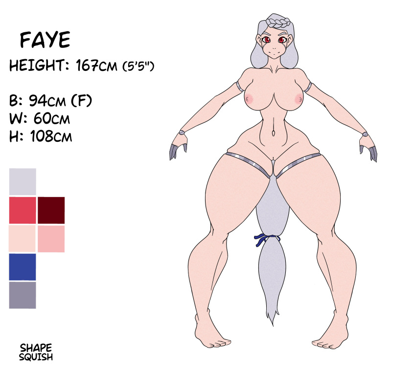 character_sheet color colored female nude nude_female shapesquish tagme