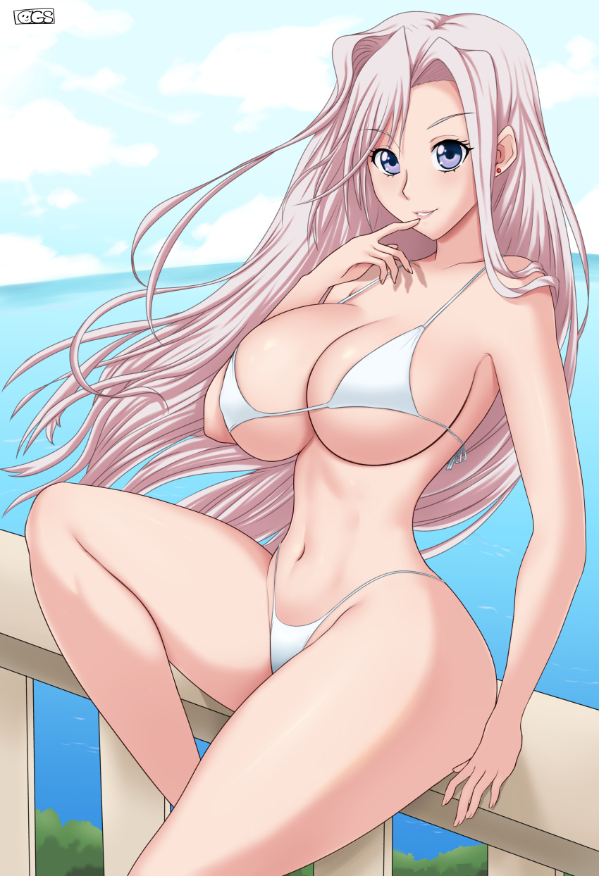 bikini charlotte_hazellink deviantart fanbox_reward gummslime gumroad looking_at_viewer patreon princess_lover