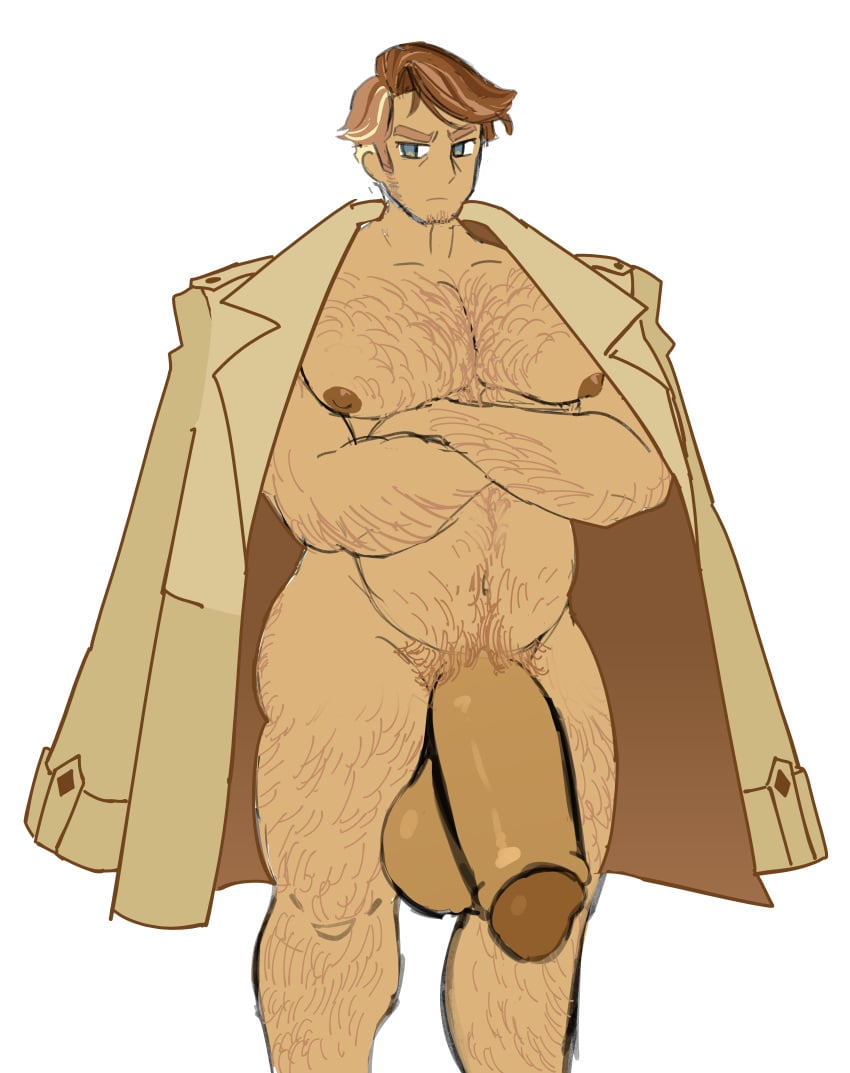 1male almond_cookie bara bear big_balls big_cock big_dick big_penis cookie_run cookie_run_kingdom cookie_run_ovenbreak flaccid hairy hairy_body hairy_chest hairy_legs hairy_male huge_balls huge_cock huge_pecs hyper hyper_penis male_only mcdongle muscular_male nude_male solo_male