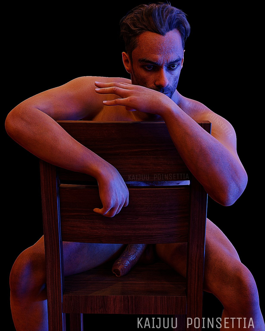 1boy 3d 3d_model activision alejandro_vargas alejandro_vargas_(cod) balls bara barazoku big_balls big_penis call_of_duty call_of_duty_modern_warfare_2_(2022) completely_nude completely_nude_male erection gay kaijuu_poinsettia male male_focus male_only manly modern_warfare muscular_male nude penis solo solo_male yaoi