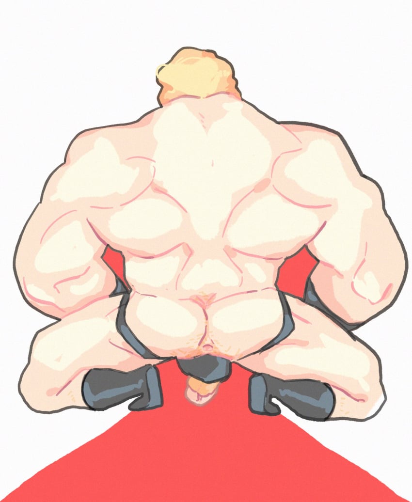 1boy ass dad_bod dilf disney gay gloves hole_(anatomy) male male_only masked mr._incredible muscles muscular muscular_male pinkmustacheguy pixar presenting_anus presenting_penis robert_parr smooth_skin spread_legs squatting superhero taint teasing the_incredibles underwear_down yaoi