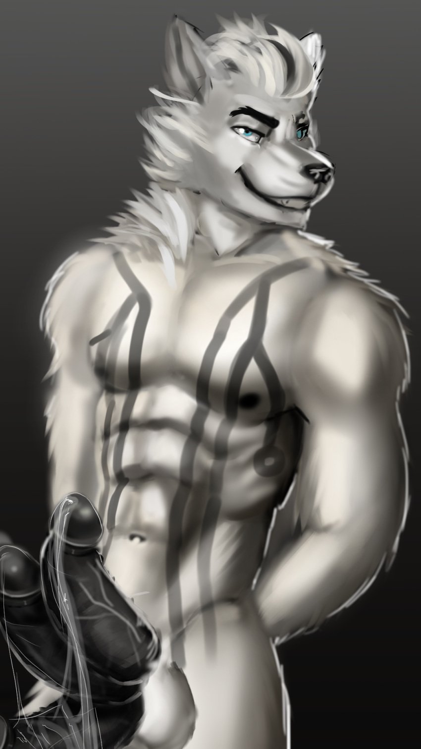 anthro hi_res male male/male manebaloart