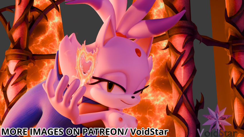 Blaze The Cat (Sega) Rule 34 Image
