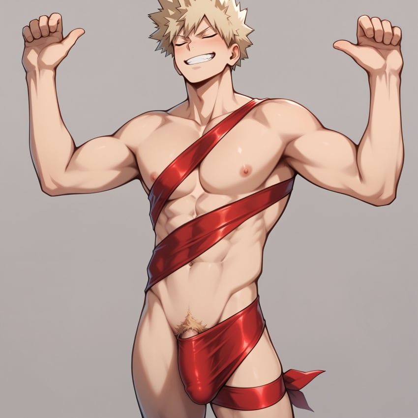 ai_generated bakugou_katsuki belmarkai katsuki_bakugou male male_only meme_reference my_hero_academia yaoi