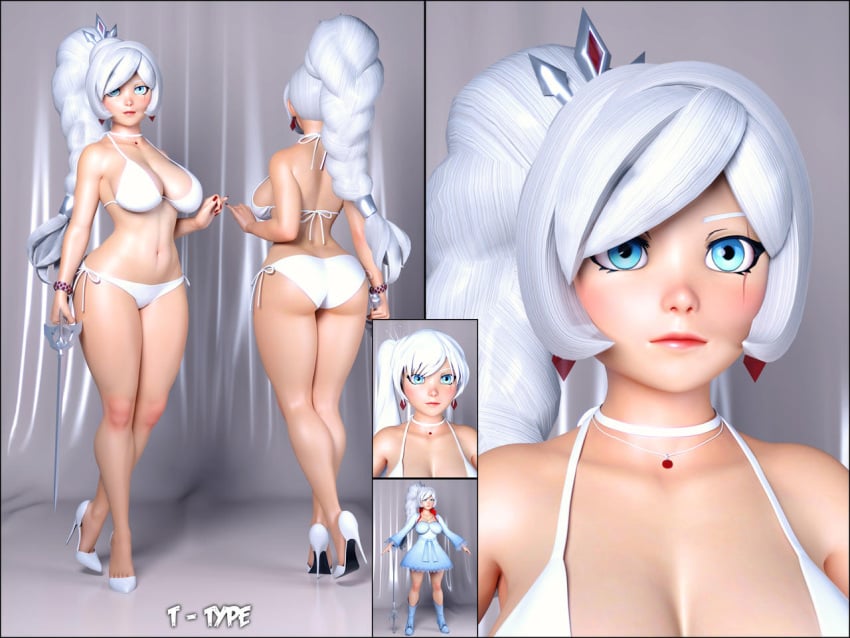 1girls 3d ass big_ass big_breasts breasts bust busty chest curvaceous curvy curvy_figure female female_focus high_heels hips hourglass_figure huge_ass huge_breasts human large_ass large_breasts legs light-skinned_female light_skin mature mature_female rooster_teeth rwby slim_waist thick thick_hips thick_legs thick_thighs thighs urqqurqq voluptuous waist weiss_schnee wide_hips